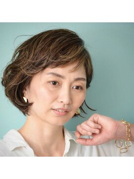 マッチレス(matchless) #40代 #白髪ぼかしハイライト #ビフォーアフター