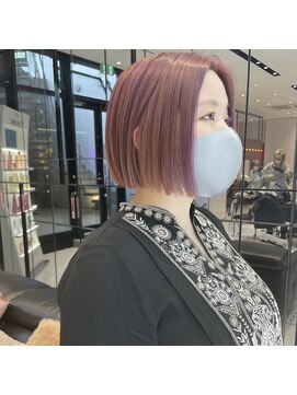 キーン 吉祥寺店(keen) 《keen×アイカワ》ラベンダーピンク×ミニボブ