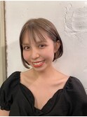 首元スッキリボブ