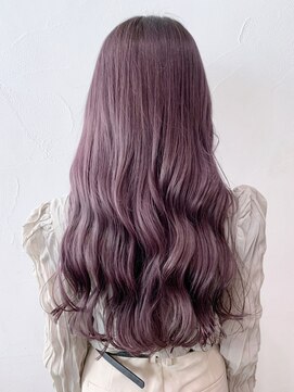 アイティーバイアルバム 松戸店(IT by ALBUM) ラベンダーグレー_くびれヘアビタミンカラー_ba338181