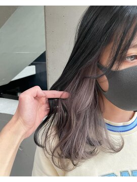 アクト(ACT) ラベンダーグレー×イヤリングカラー