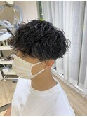 波パーマ ツイストスパイラルパーマ モテパーマ