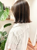 ザデイ(THE DAY)&nbsp;切りっぱなしボブにナチュラルなハイライト