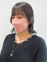 アイティーバイアルバム 下北沢店(IT by ALBUM)&nbsp;くびれボブダークグレー_グレージュカラーボブウルフ_ba375242