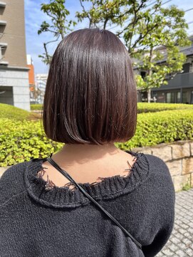 サロンドミルク 新百合ヶ丘店(salon de MiLK) ラベンダーカラー×bob