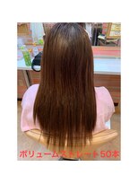 エクステンション スパイスガール(SPICE GIRL)&nbsp;カラー合わせもバッチリと