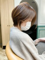 ロンドジェネルーズ 柏(Lond generous)&nbsp;【斉藤】白髪ぼかしハイライト×ショート【白髪染め可】【柏】