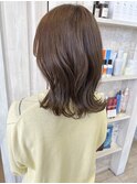 福山市Caary10代20代こっくりモテブラウン透明感イルミナカラー