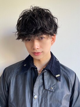 ツーダブルバイフィフス 茶屋町店(WW.. by fifth) メンズマッシュパーマツイストスパイラルパーマニュアンスパーマ