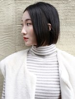デイジー インデックスヘア 大島店(DAISY index hair) 黒髪ボブ×内巻きボブ×ワンカールボブ 20代30代40代