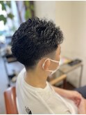 【アイロンパーマ】