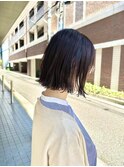 切りっぱなしボブ