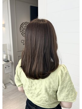 シェノン(Chainon) グレージュミディアムスタイル