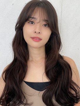 トリコ ショップアンドヘアサロン(tricot shop hair salon) レイヤーカット 小顔カット オルチャンロング