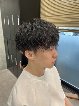 スタイル スマート サロン(STYLE smart salon) STYLE藤沢メンズマッシュ黒髪刈り上げツイストスパイラルパーマ
