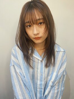 ラマナ(Lamana)の写真/【ご新規限定クーポン】カット＋フルカラー＋トリートメント￥8000◎贅沢にトリートメントまで満喫できる*