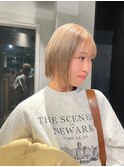 ハイトーンボブスタイル