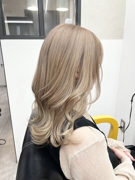 ジゼル 博多(GiseL) 【Asuka】ブロンドベージュ♪【博多美容室】