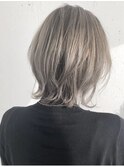 ネオウルフ×ミルクティベージュ　ボブウルフウルフカット
