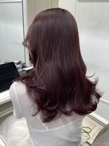 シーン(seen)&nbsp;【ピンクブラウン】小顔くびレイヤーカットだゆしょく