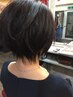 ドライカット＋眉カット￥4000