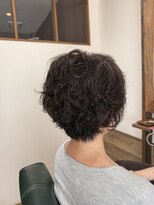 リノ 辻堂(lino) くせ毛活かしショートボブ