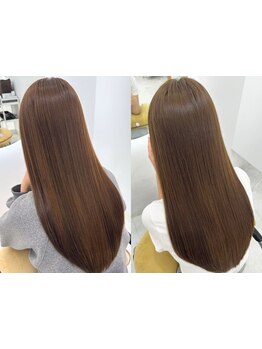 後ろ姿にも自信が持てるような、輝くうるツヤ髪になりたい方へ！エイジングケアに特化した髪質改善TR