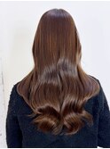 ロング韓国ヘアくびれヘア美髪顔周りレイヤー_ba544141