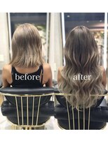 ルフレ 新宿本店2nd(Reflet)&nbsp;○プルエクステbefore after