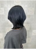 ブルーくびれウルフ