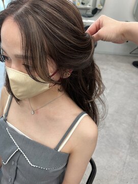 リッカ(LICCA) (licca内堀)ハイライト×ブリーチ×透明感カラー