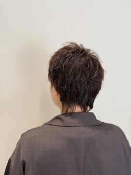 クルム(KURUMU) ナチュラル束感ミディアムパーマ柔らか質感ミディアム