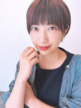 ザブックハンドサロン(The book hand salon) アンブレラピンク×ショート