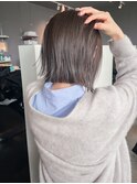丸くないボブ/ヘイリーボブ/切りっぱなしボブ/大阪枚方美容室