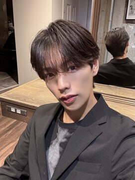 メンズココ メンズパーマ 韓国ヘア 日本橋店(MENS COCO) ニュアンスパーマメンズシースルーマッシュ