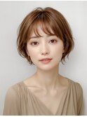 大人ショートボブ