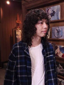 ブロック ジャポン(bloc japon) マッシュウルフレイヤー メンズロング メンズパーマ/池田裕和