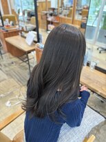 ノットバイベル 大宮(knot by belle)&nbsp;《Hana》オリーブグレージュ/ブリーチなし/黒髪艶/韓国/大宮