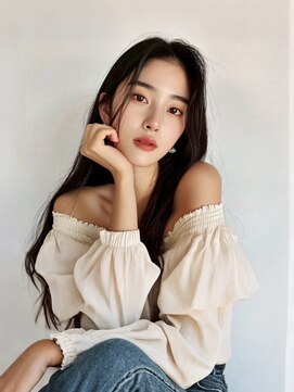 プラス ファースト ヘア(Plus 1st) ロングレイヤー×韓国スタイル