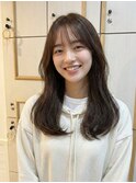 20代30代40代小顔レイヤー/暗めカラー/デザインカラー