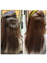 フェリア 渋谷(Feria)&nbsp;縮毛矯正before after【谷島】