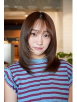 エルフレームバイワンラヴェスト(L'FLAME by one Lovest)&nbsp;顔周りレイヤー/ダブルカラー/髪質改善/ケアブリーチ長野駅◆