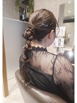 リップル(Ripple)&nbsp;【海浜幕張 Ripple】丸三つ編み＆金箔×タイトな編み下ろし