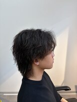 シーフ 千葉(Cyf)&nbsp;ダウンパーマ/センターパート/ニュアンスパーマ/韓国/橋本修杜