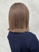 ルノン(LUNON)&nbsp;黒髪クラゲヘアーオリーブグレー小顔ココアベージュ
