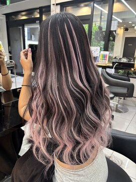 アネラ 大宮(Anela) ピンクエクステバレイヤージュ♪