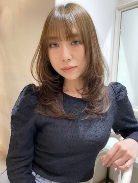 アクシス ナゴヤ(AXIS NAGOYA) 北野イメチェン/ピンクベージュ/アンブレラカラー/前髪/名古屋駅