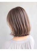 透明感ハイライトでつくる柔らかカラー