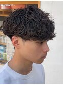 シャドウパーマ　ルーズパーマ　ニュアンスパーマ　韓国マッシュ