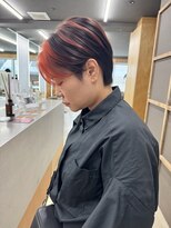 ソアー(SOAR) ポピーオレンジ/札幌/ショート/ハイライト/髪質改善